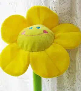 Plüsch Jumbo Stiel Cartoon Blumen, 12-34" | 30-85 cm