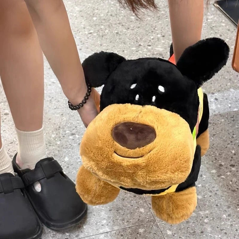 Perro de peluche como un hot dog, 12-22" | 30-55 centímetros