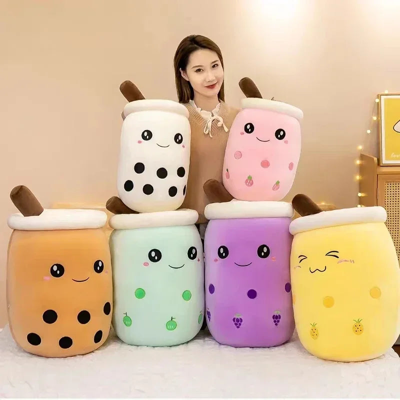 Plushie Jumbo Bubble Tea, 16 styles, 9-28" | 22-70cm