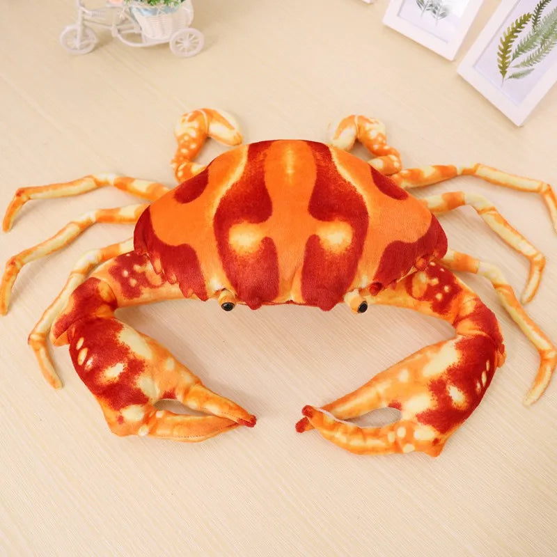 Plushie Jumbo Realistic Dungeness Crab, 9-30" | 24-75 centimetri
