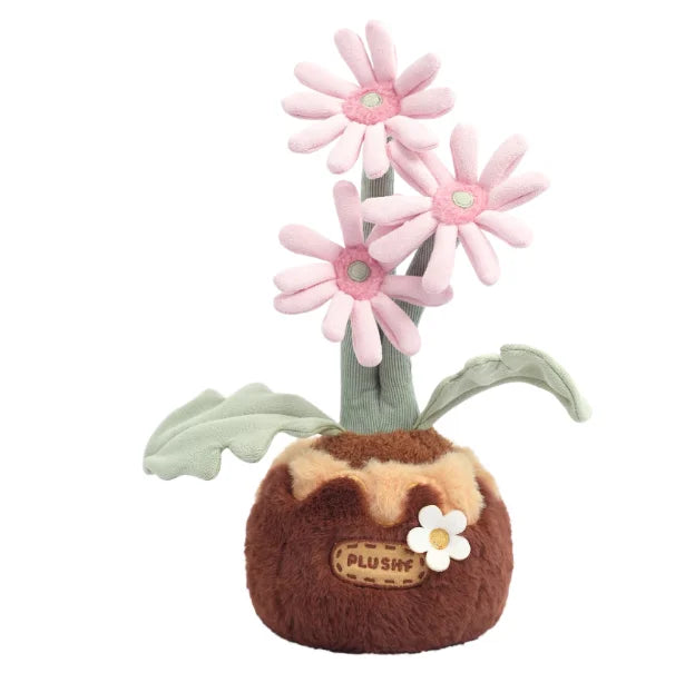 Kawaii Potted Plant Plushies – Flowers, Cacti & Fruit Trees, 6-8" | 14-20 cm