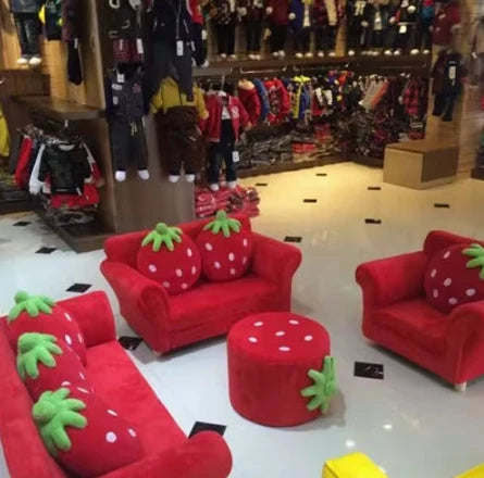 Strawberry Dream Children's Couch Set - Two Colors