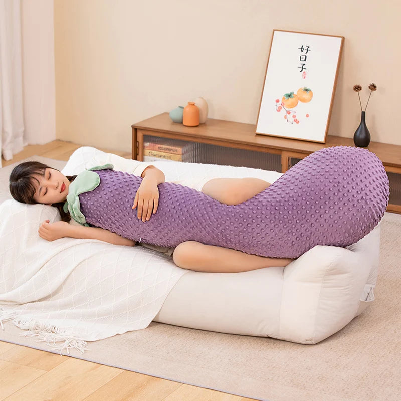 Giant Eggplant Plushie – Small to Colossal, 8-51" | 20-130 cm