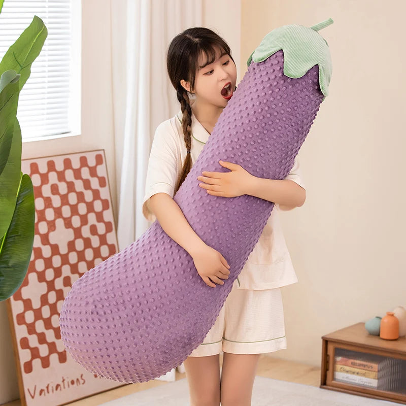 Giant Eggplant Plushie – Small to Colossal, 8-51" | 20-130 cm