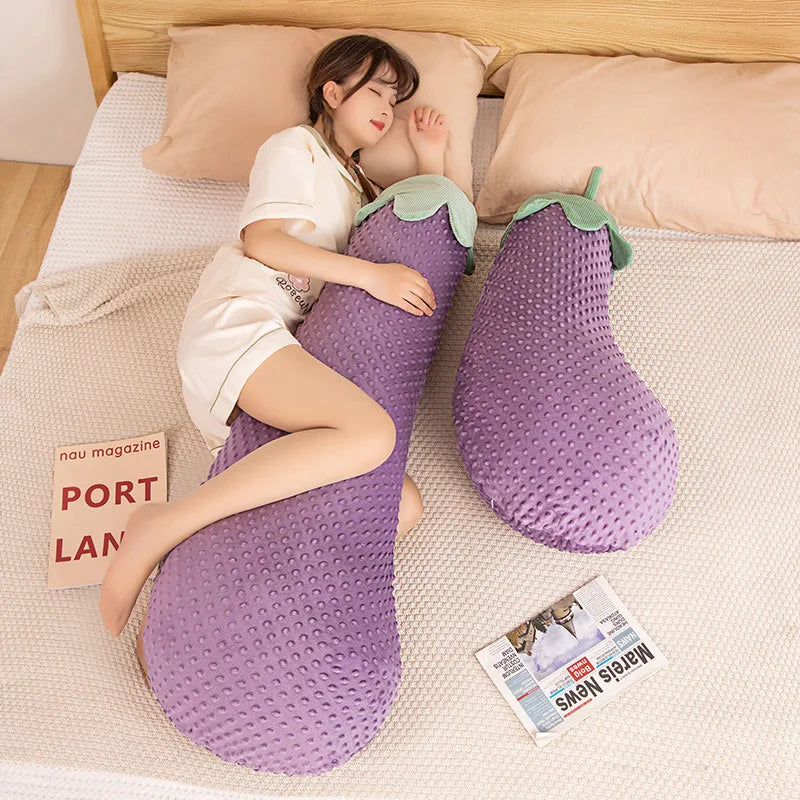 Giant Eggplant Plushie – Small to Colossal, 8-51" | 20-130 cm