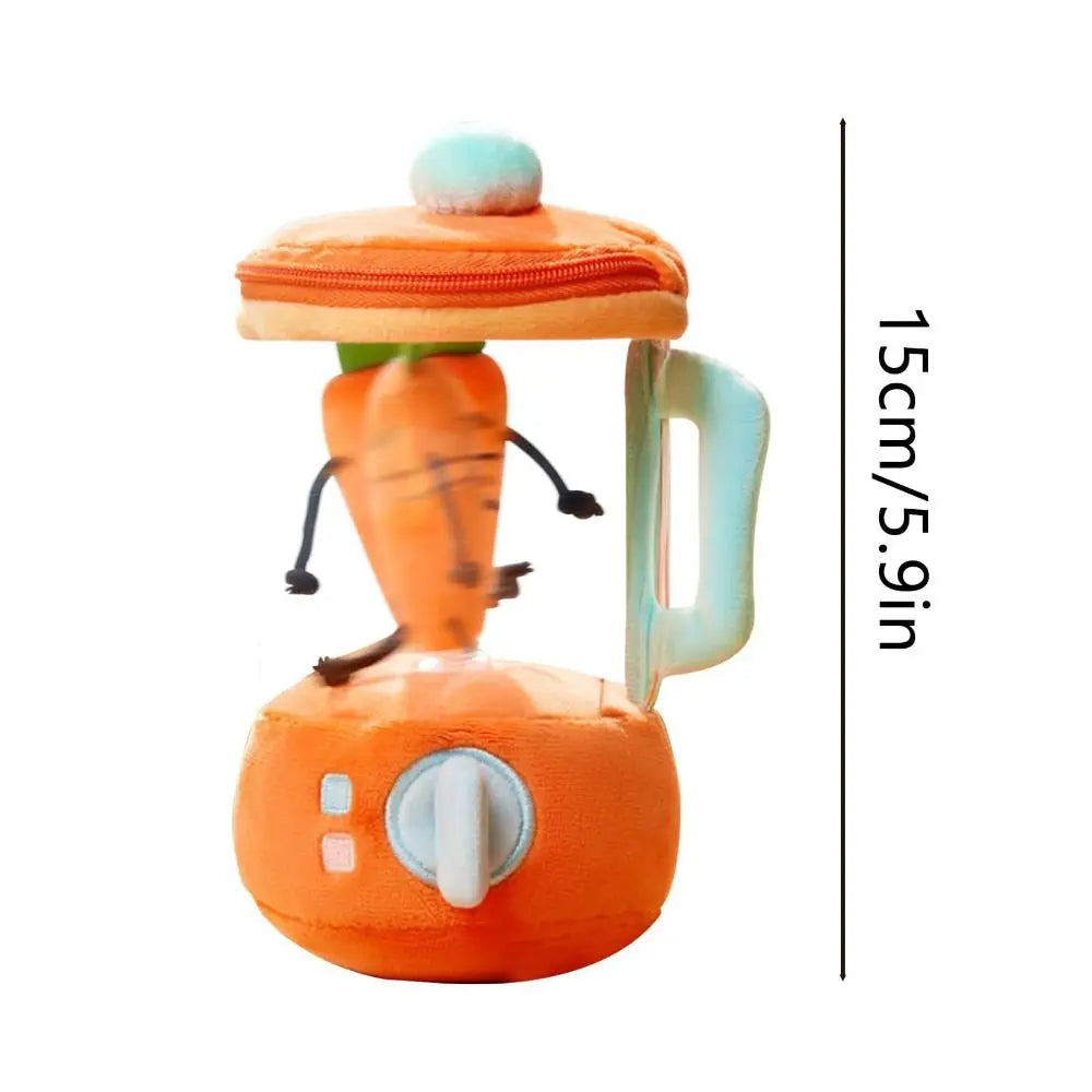 Giocattolo di peluche Blender con carota rotante