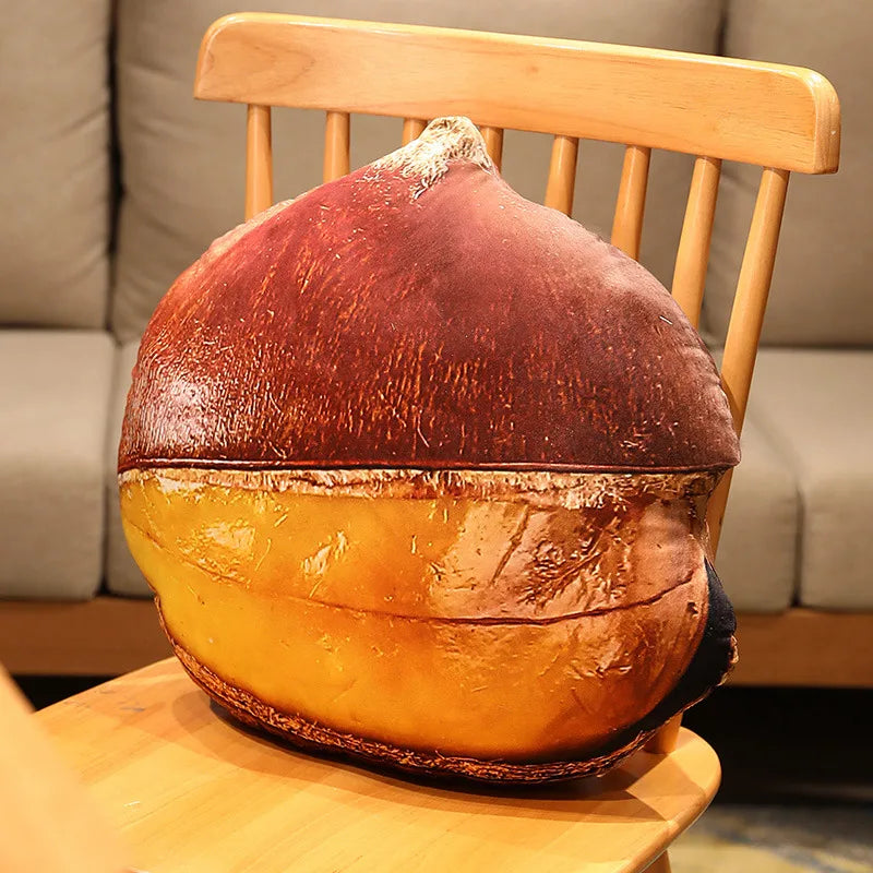 Plushie Realistic Food Nuts: Eight Varieties, 16-22" | 40-55 cm