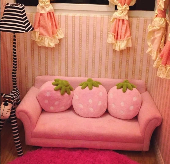 Strawberry Dream Children's Couch Set - Two Colors
