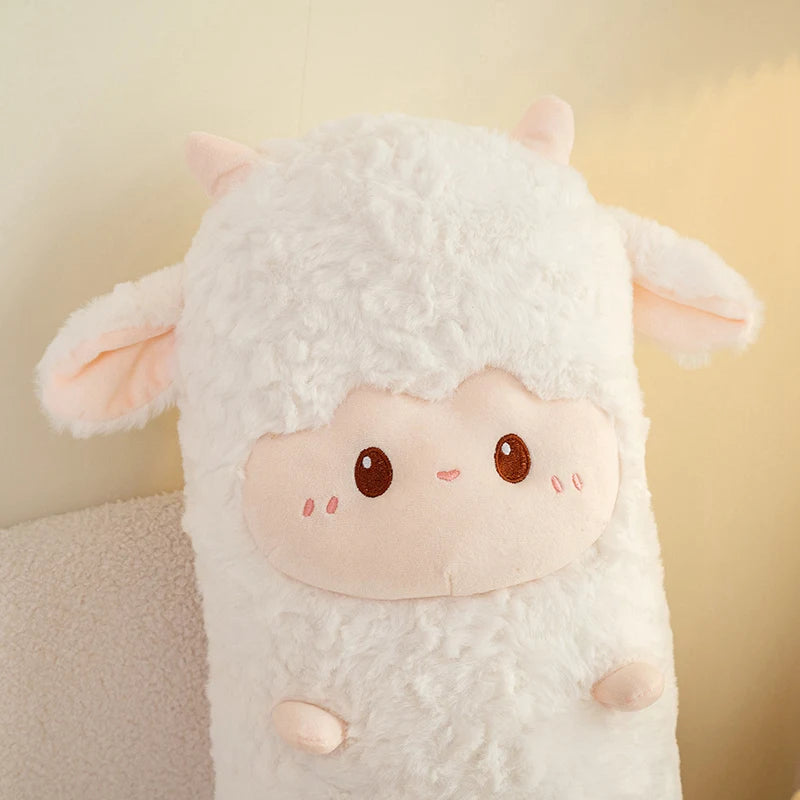 Giant Sheep Body Pillow | Soft Lamb Sleeping Cushion