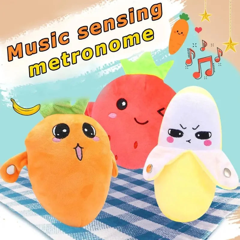 Musical Banana Plush Toy | Singing Fruit Stuffed Animal with Sound