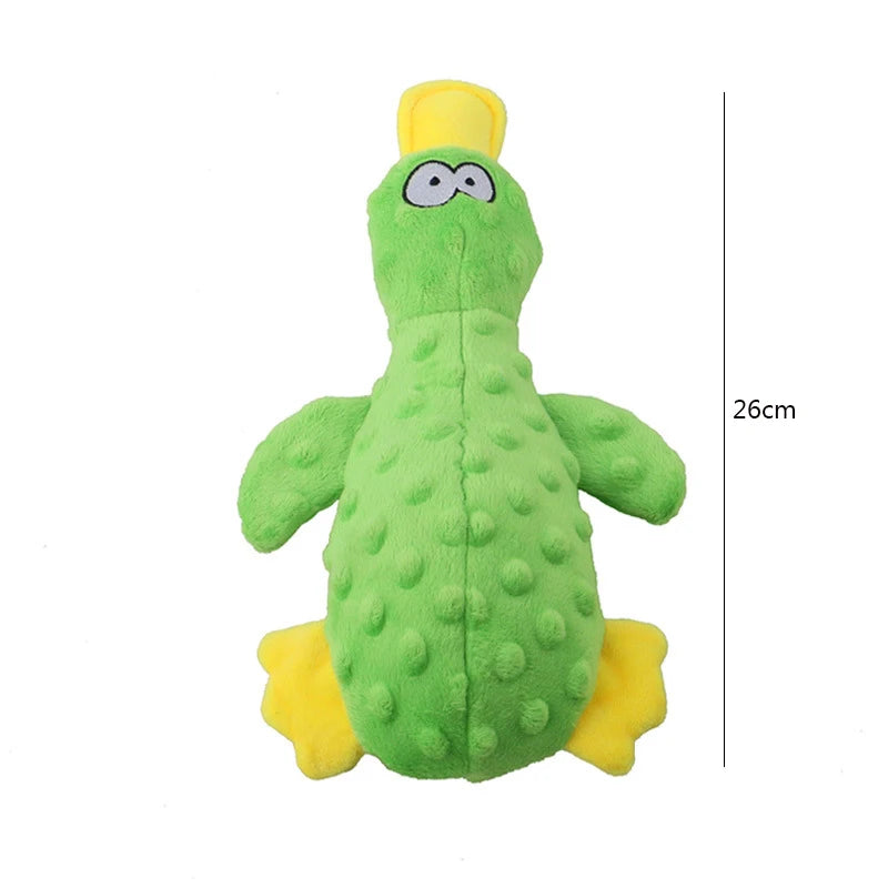 Jouet à mâcher en peluche canard colvert pour chien, 12-14" | 30-34 cm