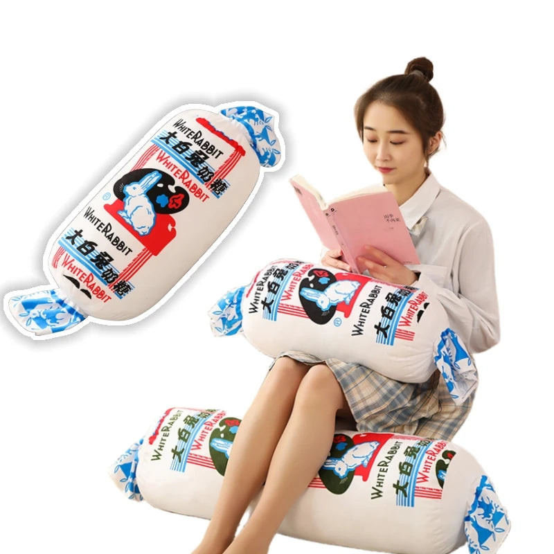 White Rabbit Candy Plush Toy, 20-31" | 50-80 cm