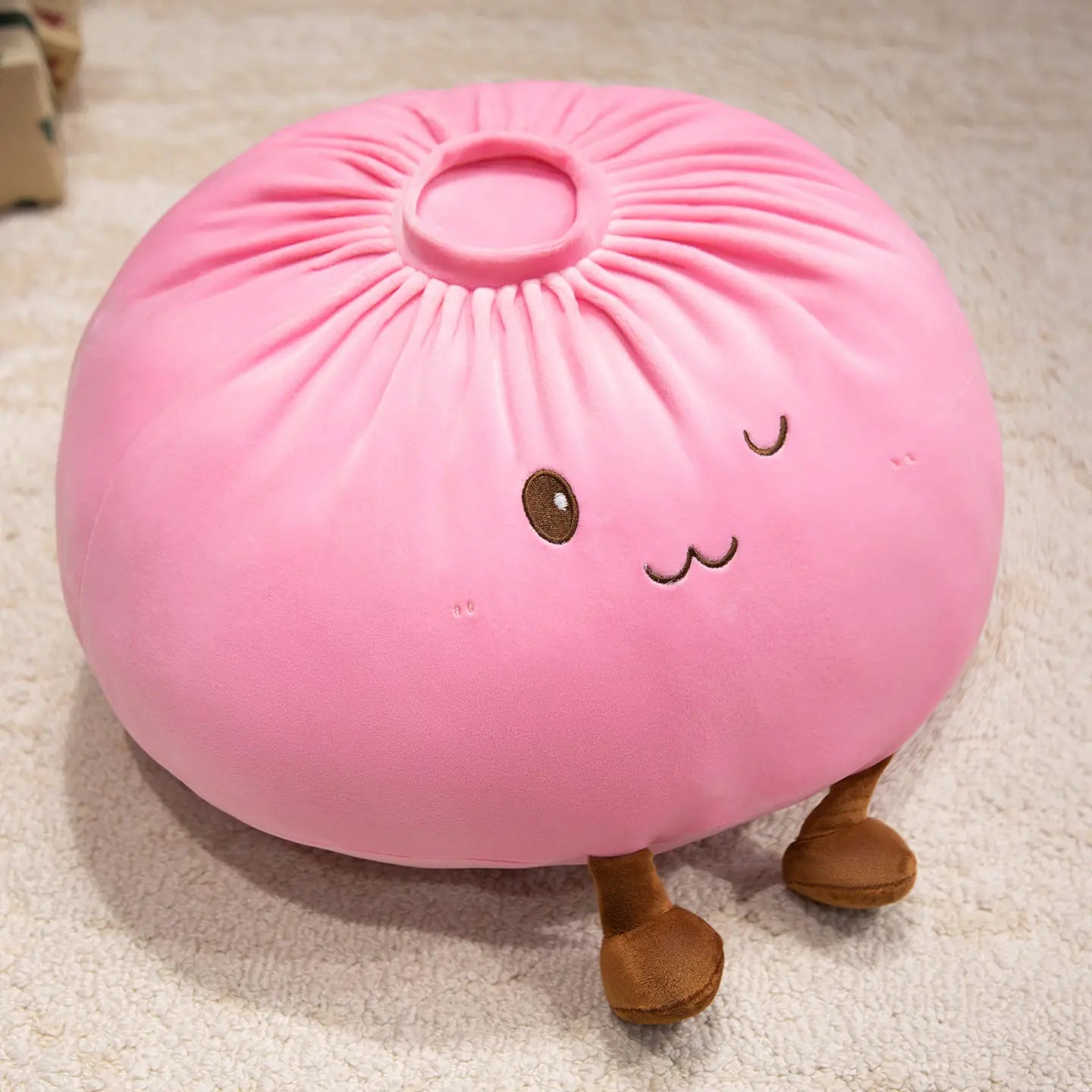 Jiaozi Dumpling Plush Pillow, 16" | 40 cm