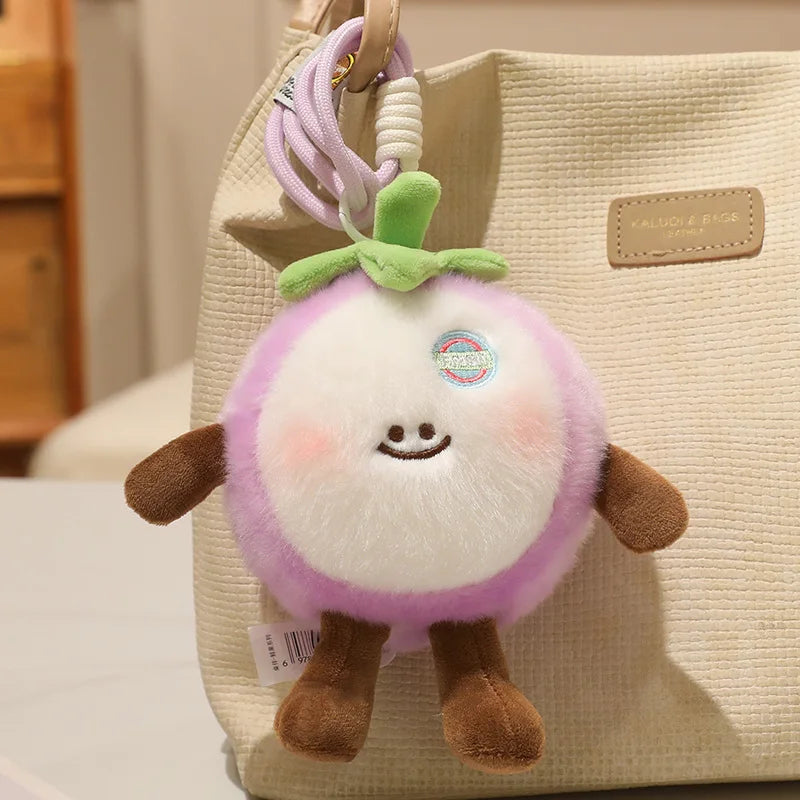 Kawaii Cartoon Fruit Plush Toy Series | Cute Durian, Kiwi & Banana Stuffed Animals