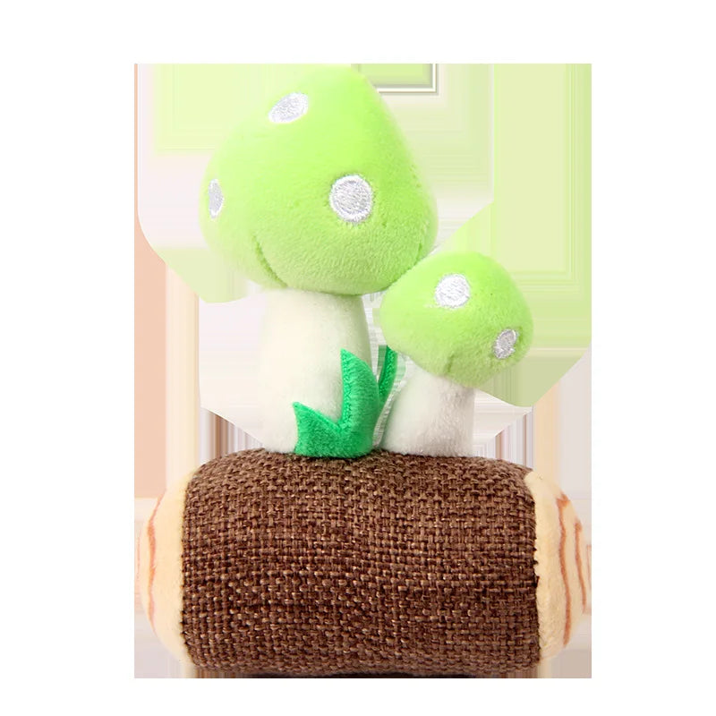 Kawaii Mushroom Plush Keychain & Pendant, 5 Colors