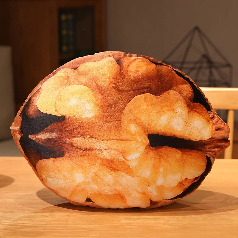 Plushie Realistic Food Nuts: Eight Varieties, 16-22" | 40-55 cm