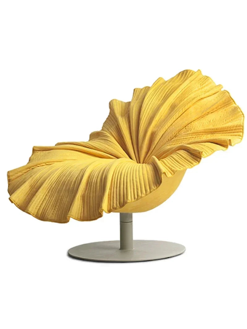 Flower Petal Leisure Chair – Botanical Accent Seating