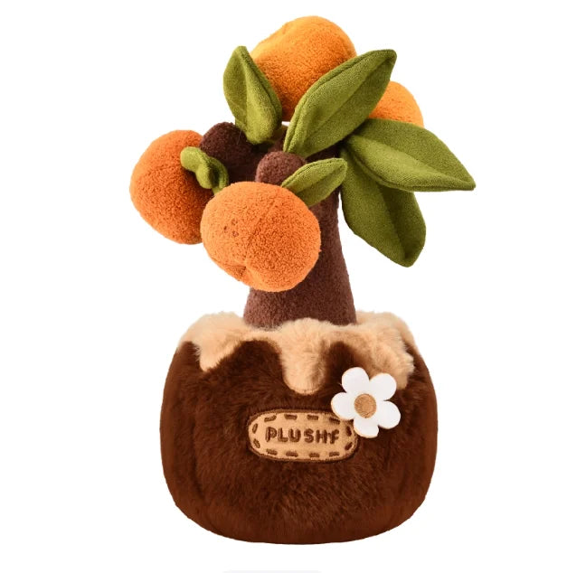 Kawaii Potted Plant Plushies – Flowers, Cacti & Fruit Trees, 6-8" | 14-20 cm