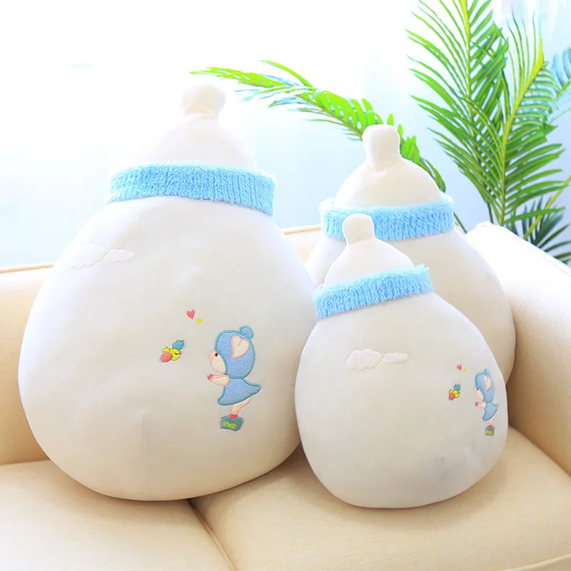 Creative Bottle Plush Pillow | Soft Drink-Shaped Cushion Toy