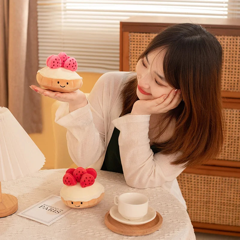 Plüsch Obsttarte Dessert, 4-8" | 10-20 cm