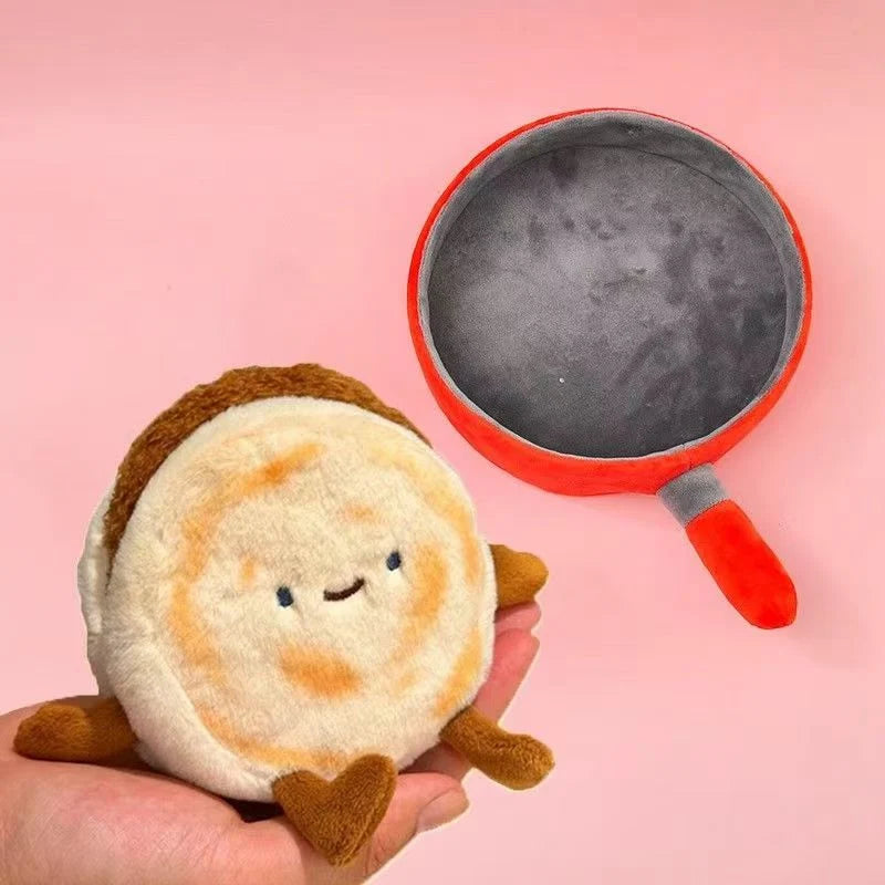 Hot Pot Plush Simulation Bowl – Kawaii Spicy Malatang Food Decor