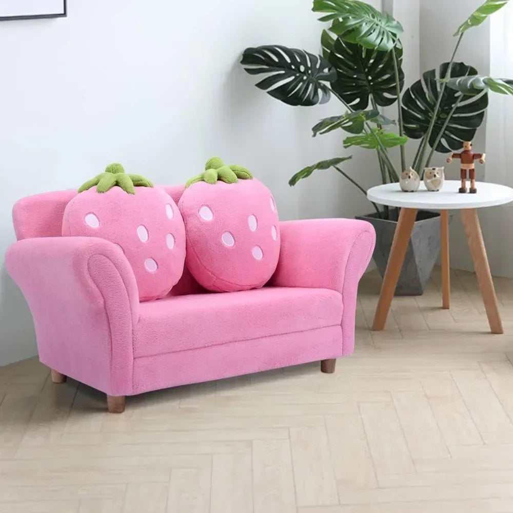 Strawberry Dream Children's Couch Set - Two Colors