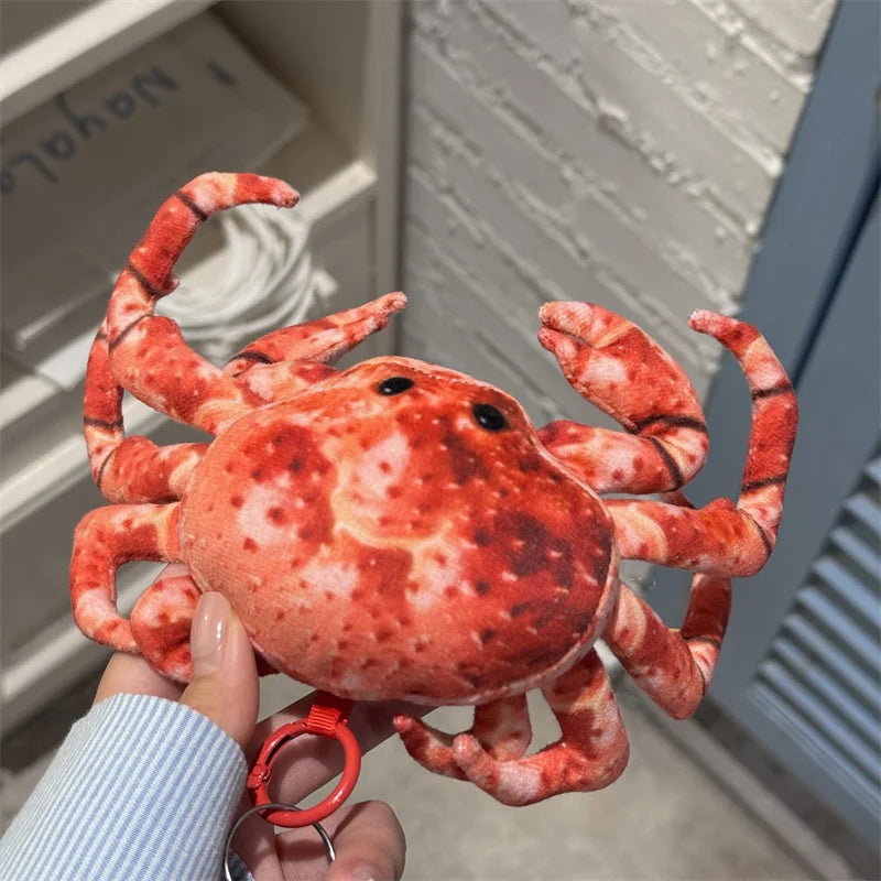 Realistic King Crab Plush Toy | Simulation Giant Crab Stuffed Animal
