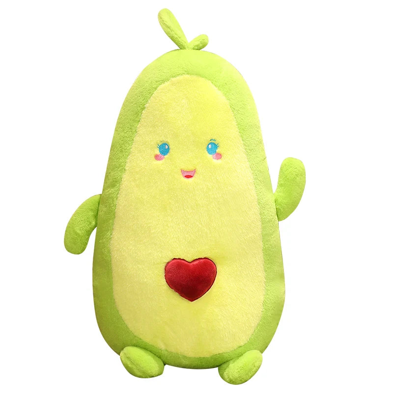 Giant Avocado Plushie – Oversized Fruit Pillow, 20-43" | 50-110 cm