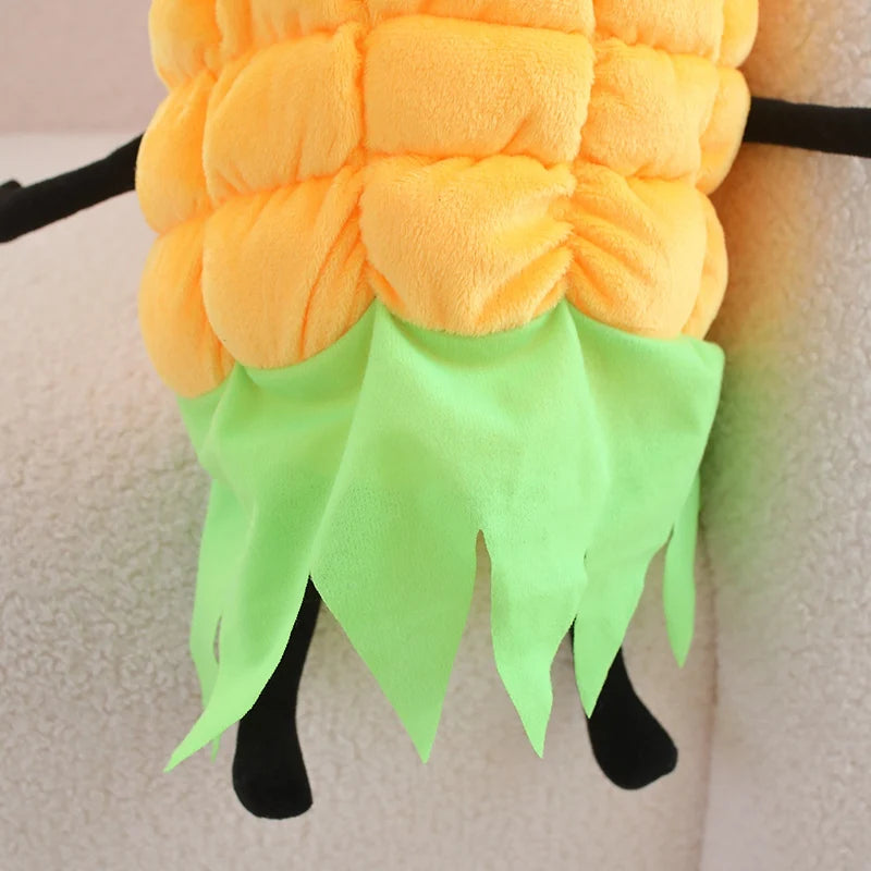 Kawaii Vegetable Plush Pillows – Corn, Carrot, Pumpkin & More, 8-35" | 20-90 cm