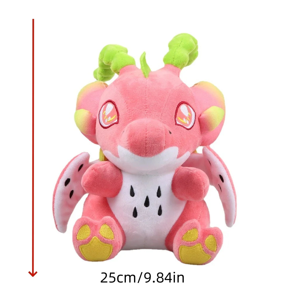 Dragon Stuffed Animal as a Dragon Fruit – 10" | 25 cm