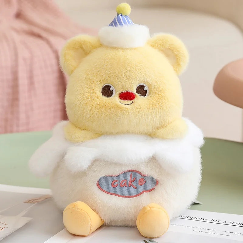 Cartoon Egg, Toast & Bread Plush Doll | Breakfast Food Stuffed Toy Set