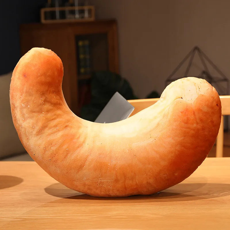 Coussin en forme de noix réaliste, 16-22" | 40-55 cm