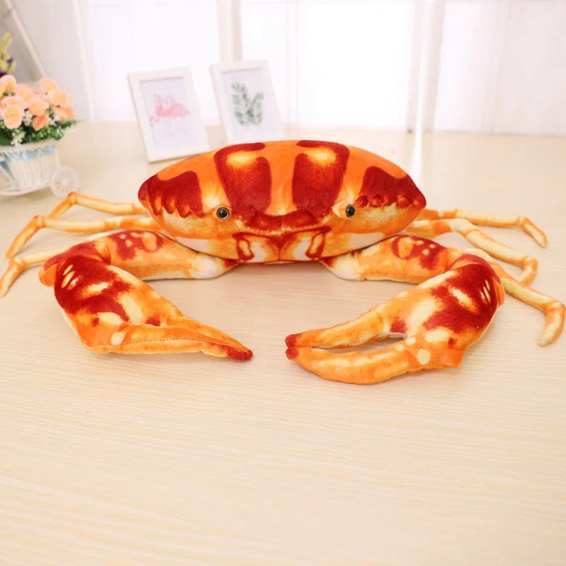 Plushie Jumbo Realistic Dungeness Crab, 9-30" | 24-75 centimetri