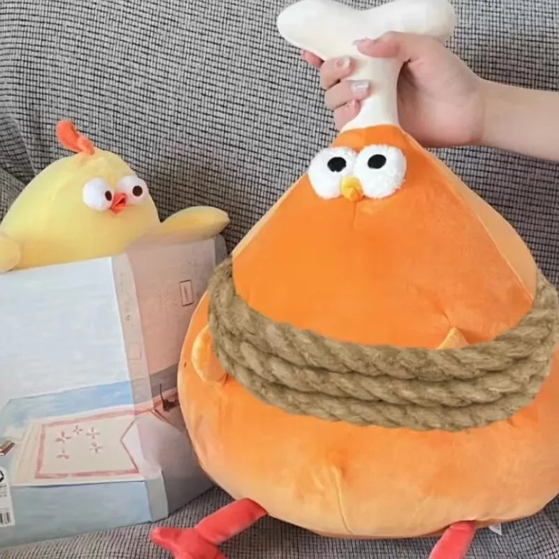 Gekochtes Hähnchen Plüschspielzeug, 16" | 40 cm