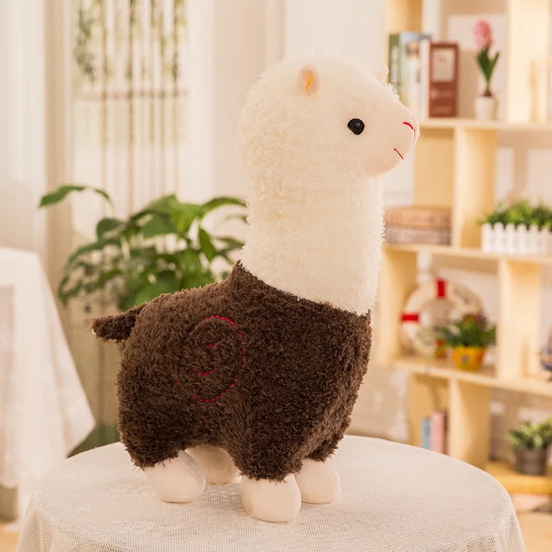 Adorable Alpaca Stuffed Animal, Six Colors, 10-31" | 25-80 cm