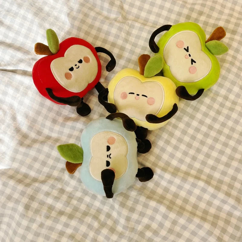 Squishy Apple Plush Toy | Soft Stuffed Fruit Pillow