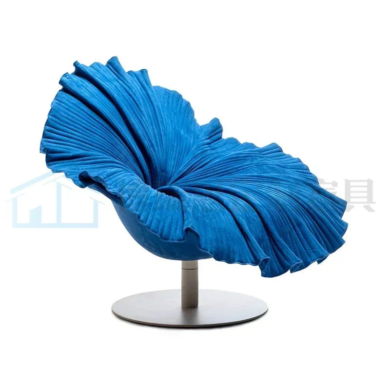 Flower Petal Leisure Chair – Botanical Accent Seating