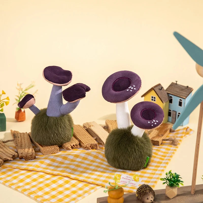 Kawaii Mini Mushroom Plush Toy, 5.5" | 14 cm