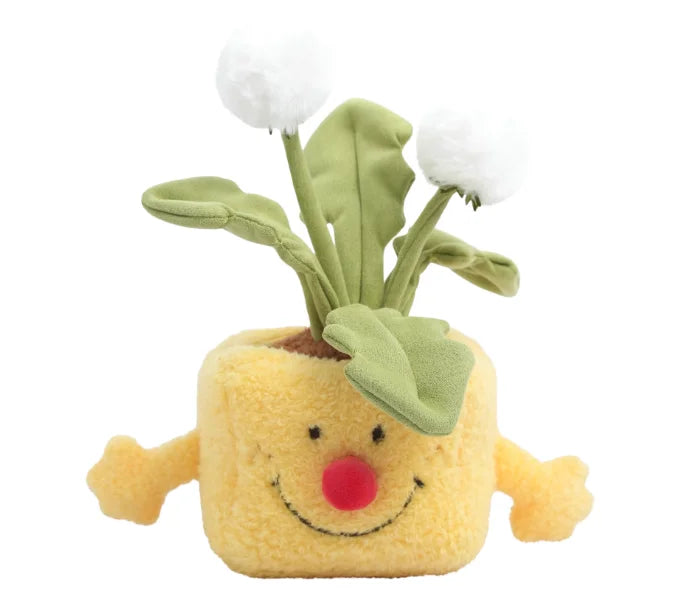 Kawaii Potted Plant Plushies – Flowers, Cacti & Fruit Trees, 6-8" | 14-20 cm