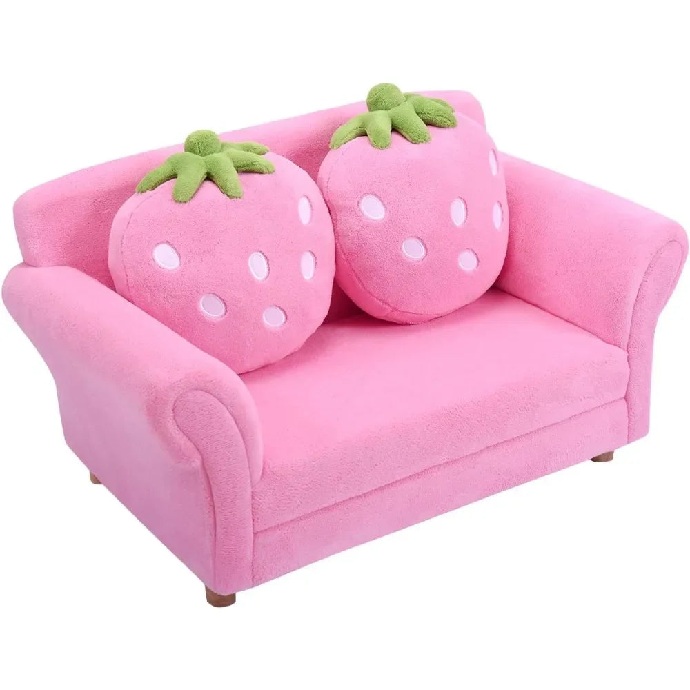 Strawberry Dream Children's Couch Set - Two Colors
