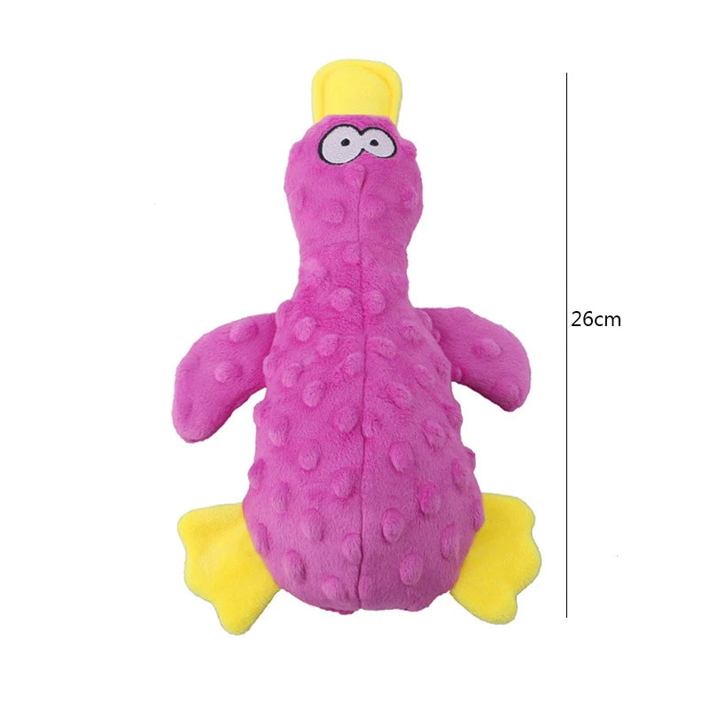 Jouet à mâcher en peluche canard colvert pour chien, 12-14" | 30-34 cm