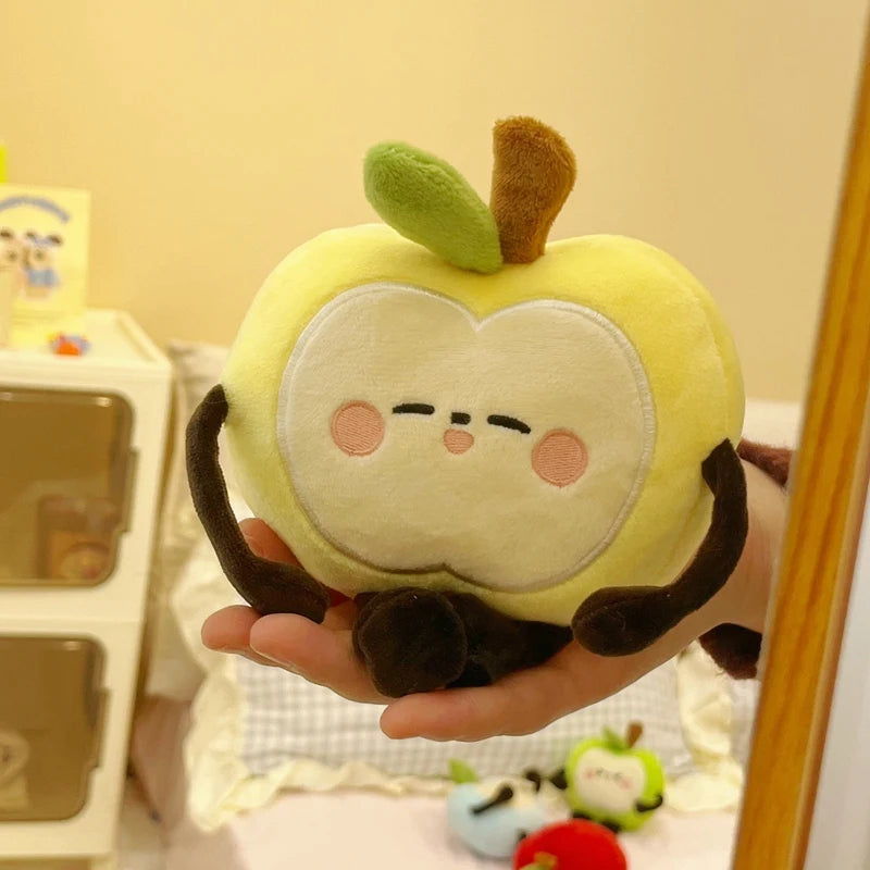 Squishy Apple Plush Toy | Soft Stuffed Fruit Pillow