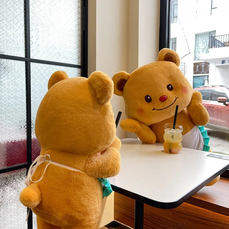 Plushie Honey Pot with Bear Stuffed Animal