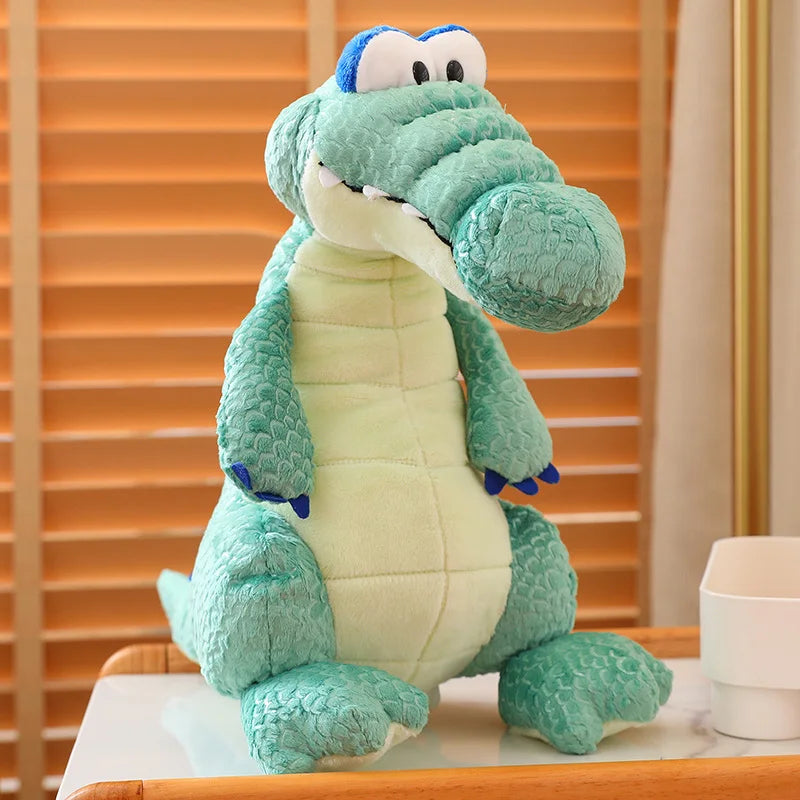 Crocodile en peluche assis, 12-20" | 30-50 cm