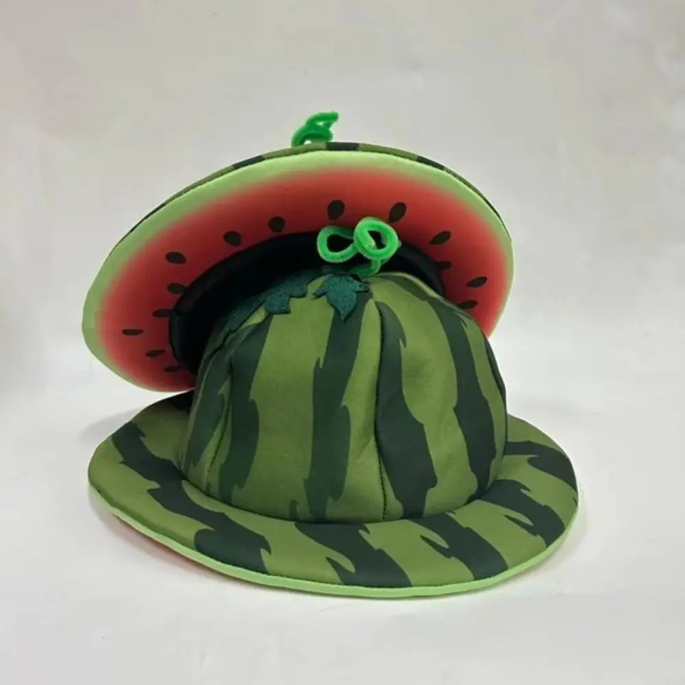 Watermelon Brim Sun Hat | Fruit Party Costume Cap