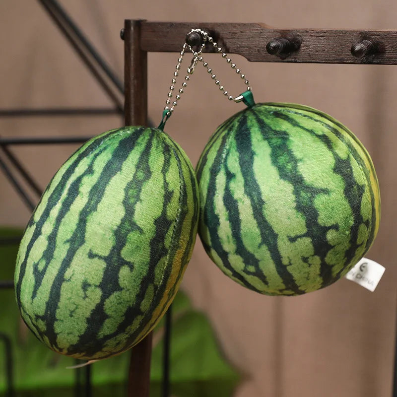 Plushie Realistic Watermelon, 3-14" | 8-35 cm