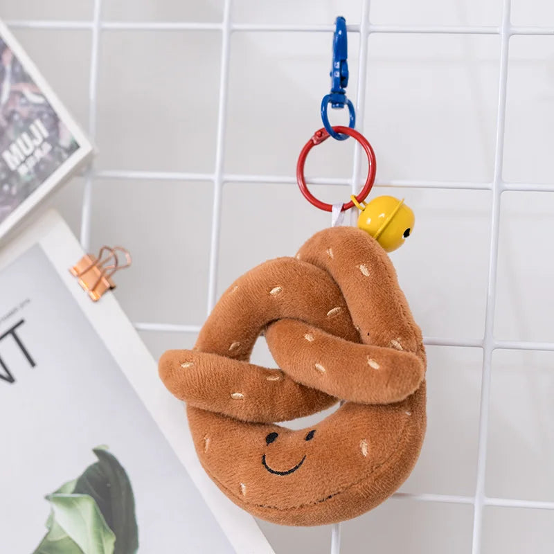 Breakfast Food Plush Doll Set – Kawaii Egg Toast & Bread Cartoon Toys