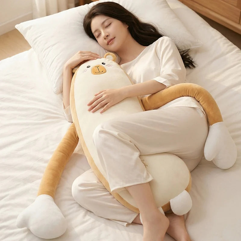 Cartoon Fruit Animal Body Pillow | Large Plush Stuffed Body Cushion