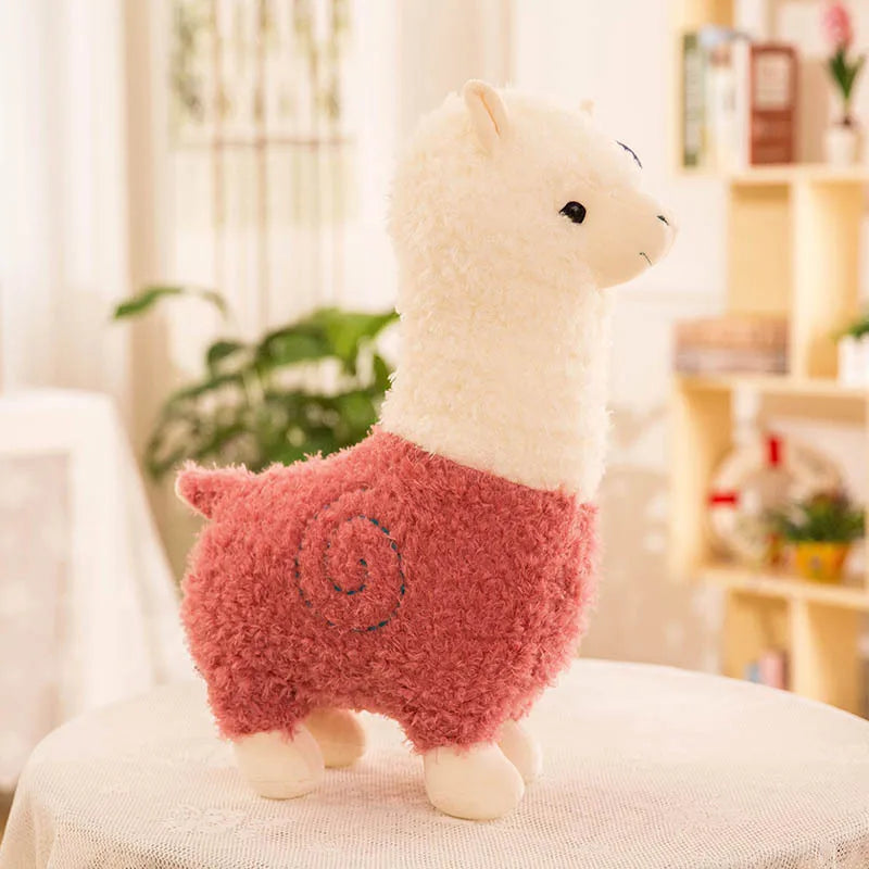 Adorable Alpaca Stuffed Animal, Six Colors, 10-31" | 25-80 cm