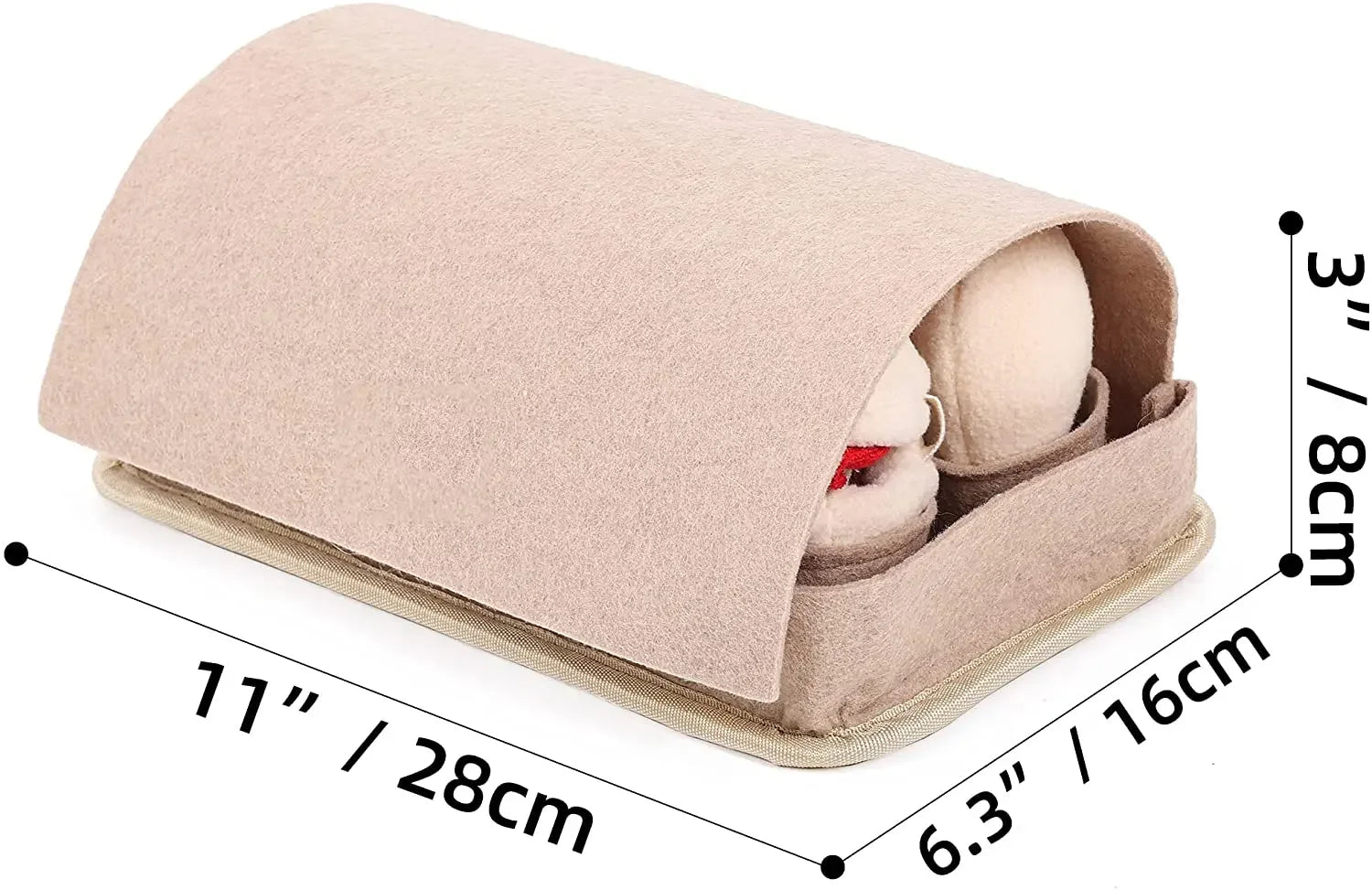 Jouet pour chien en carton d'œufs, 11" | 28 cm